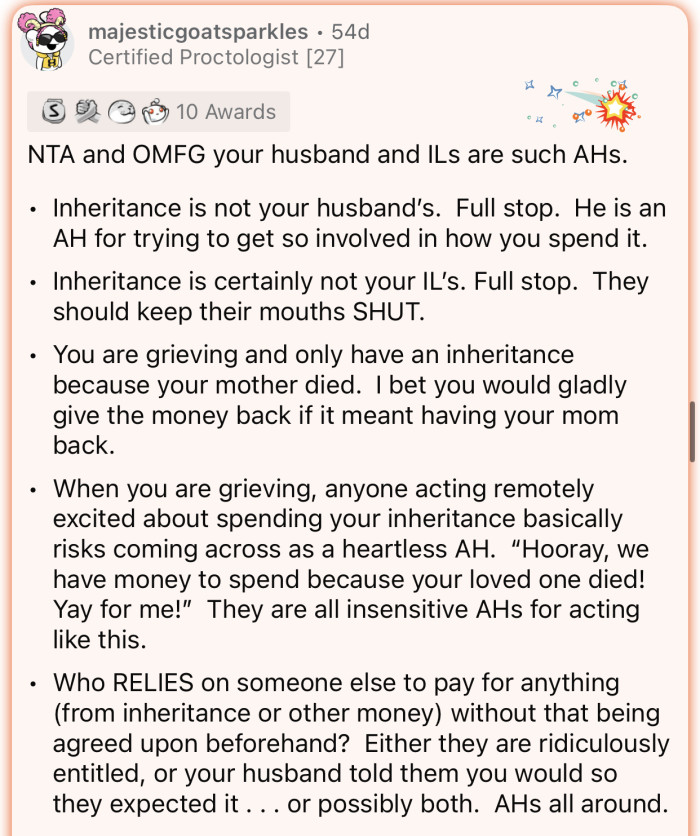 That's not something you casually expect someone to do without informing them beforehand.