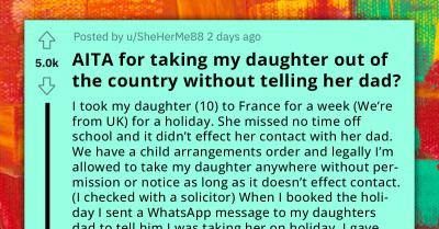 Single Mom Faces Legal Showdown After Taking Daughter On Secret Overseas Vacation Without Informing Her Ex-Husband