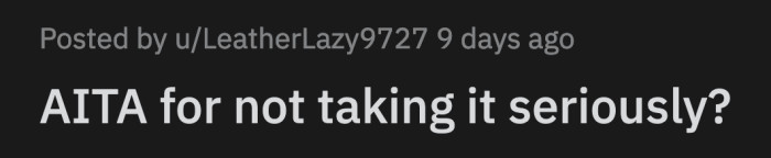 She iced it the following morning after more complaints from the teenager