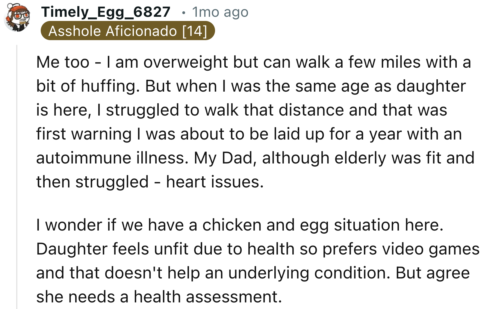 Struggling To Walk The Half-Mile Distance