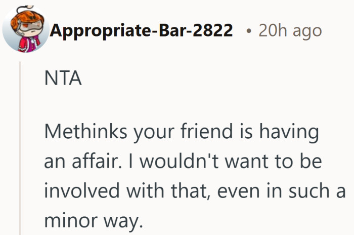 Even the suggestion of hidden motives is enough to make stepping back feel like self protection.