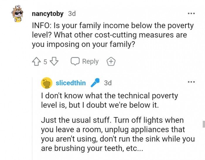 The OP lists the usual stuff that they keep in the house