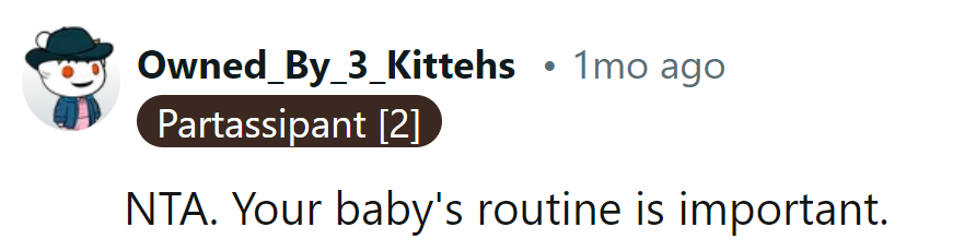 Baby's schedule: the ultimate boss in this house!