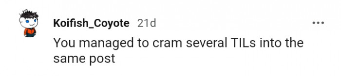 Cramming a lot of Today I Learned into a particular post