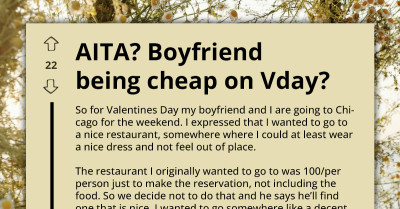 Young Woman Wants Something Special For Valentine’s Dinner, But Her Boyfriend Is Going Cheap