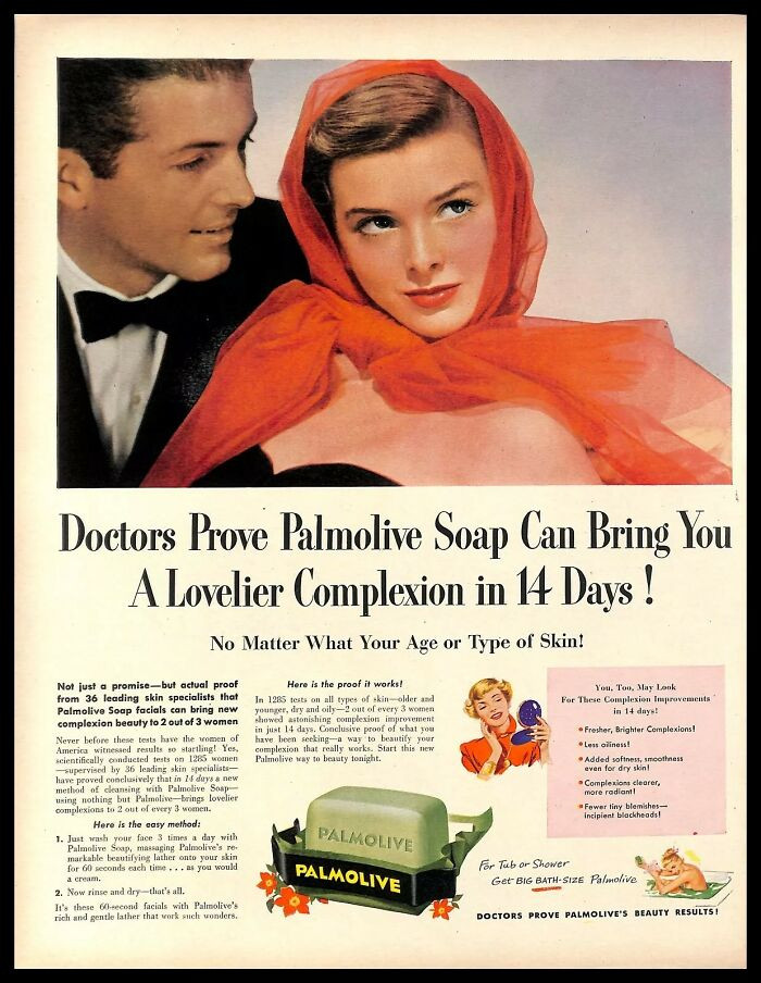 1950, Palmolive Soap