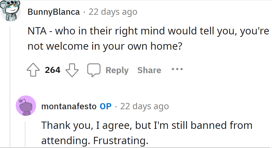 It's so frustrating.