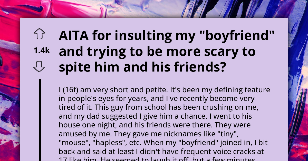 Teen Unleashes Her Inner Rebel After One Too Many Jabs At Her Petite Frame