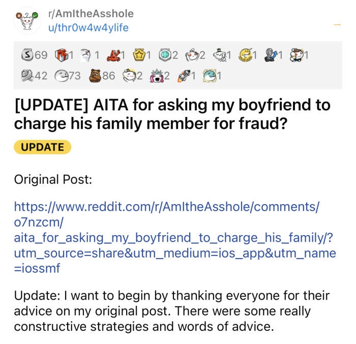 OP eventually made a new post with an official update about how things unfolded: