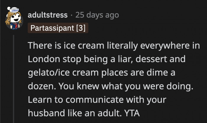 Maybe OP had a particular ice cream parlor in mind?
