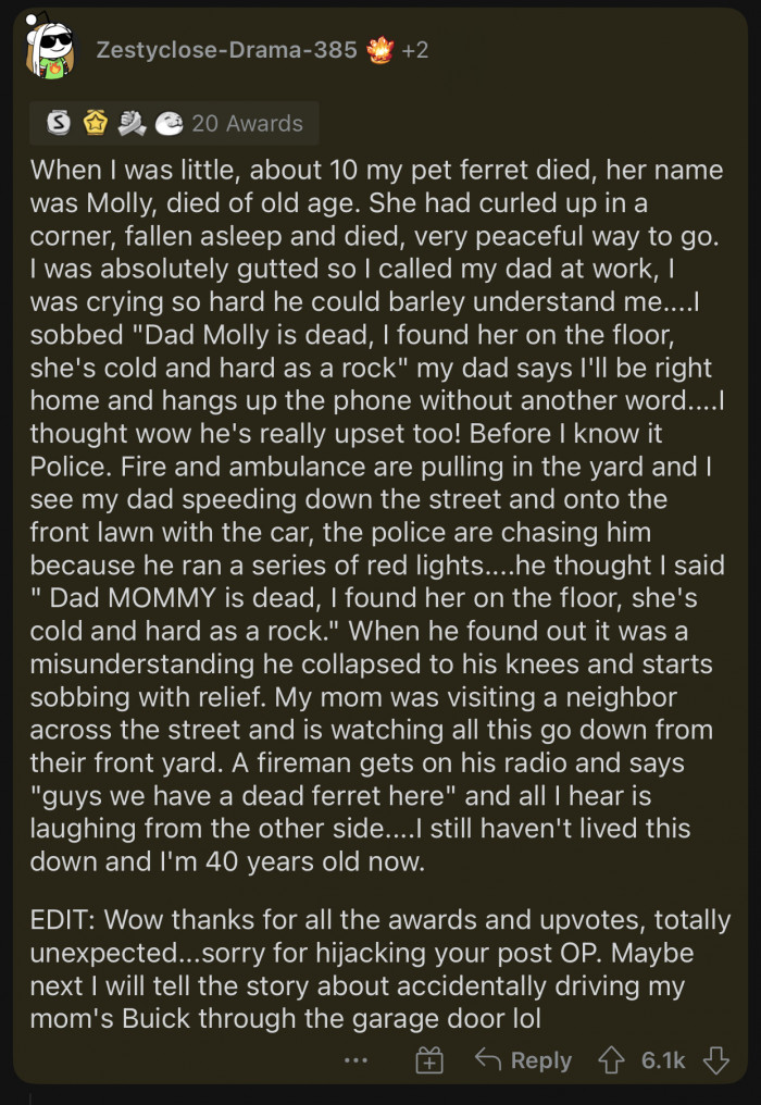 This user was in a similar situation that also quickly got out of hand.