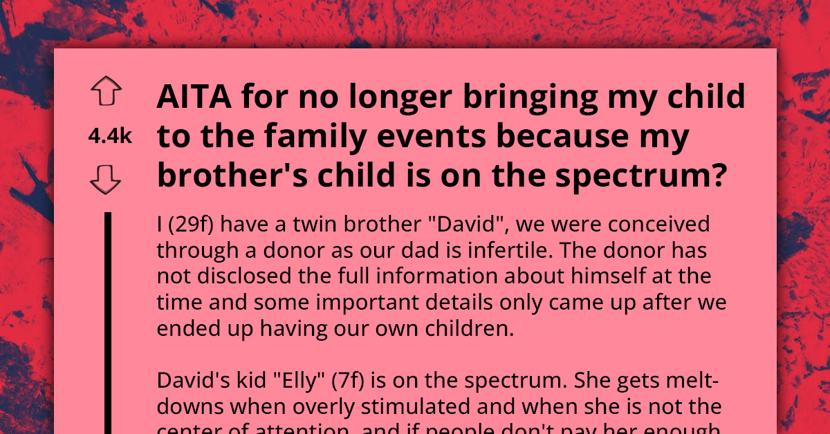 Mother Opts Out Of Event As Son's Dinosaur Fascination Collides With Twin Brother's Spectrum-Conditioned Daughter, Sparks Accusations of Discrimination