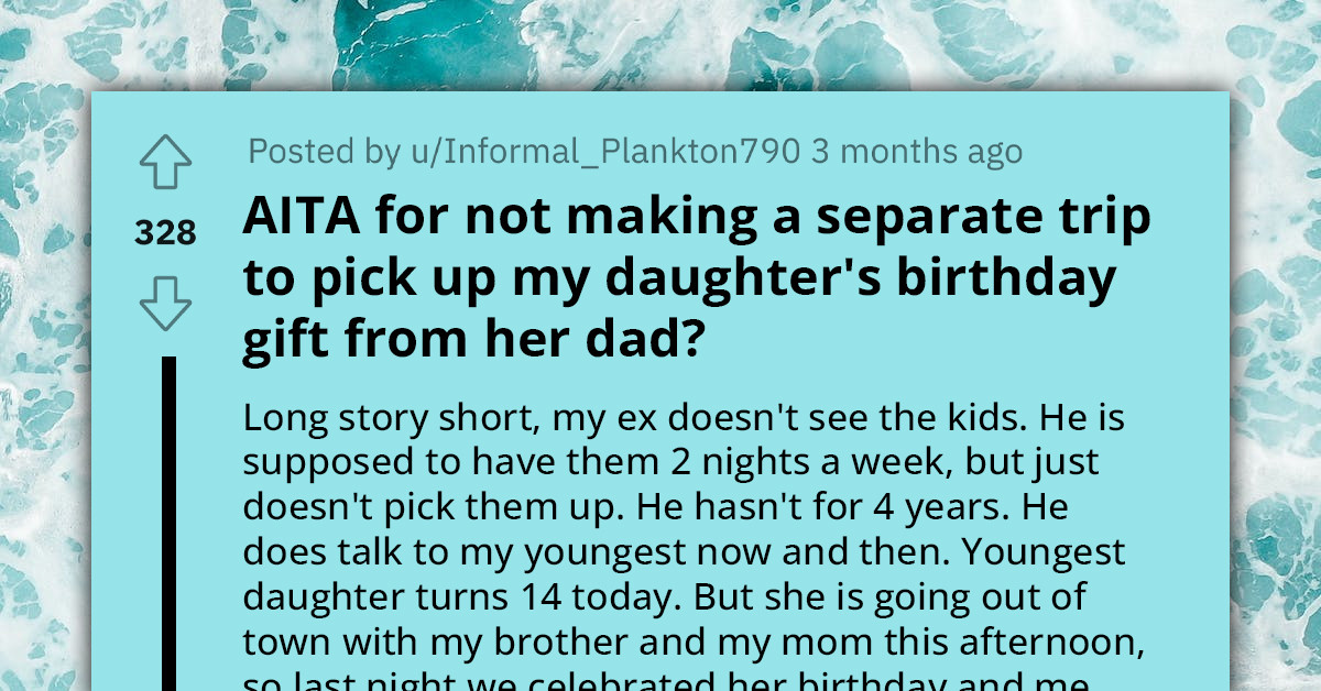 Teen's Birthday Surprise Turns Tearful As Dad Storms Off With Her Gift At The Sight Of Her Mom's New Lover