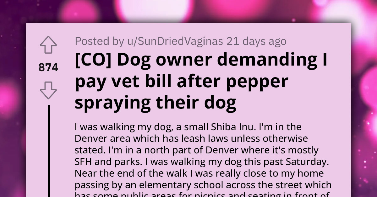 Woman Uses Pepper Spray To Defend Herself From Pit Bull; Now Its Owners Are Threatening Legal Action