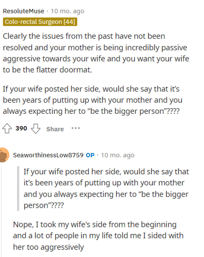 This is true because obviously, they're not resolved at all if they're both feeling some type of way.