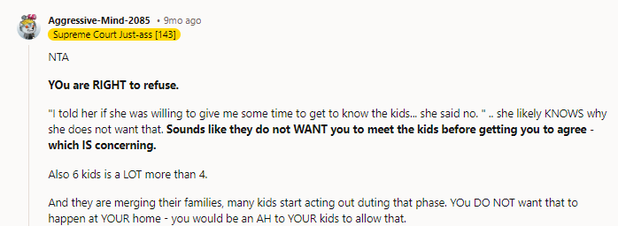 Especially when parents pretend they're an insta-family, with instant and equal love all around.