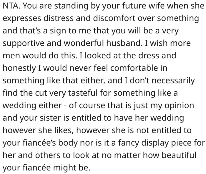 15. He's a supportive future husband to his fiancée.