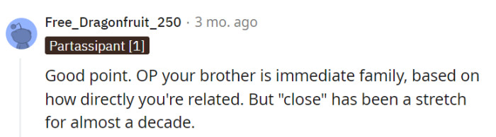 Blood ties don't always mean 