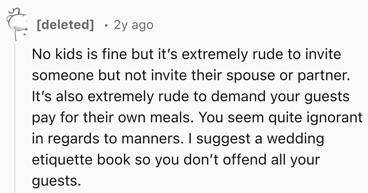 Rude To Invite Someone Without Their Spouse