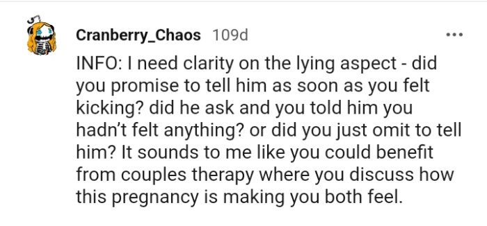 This Redditor needs some additional info