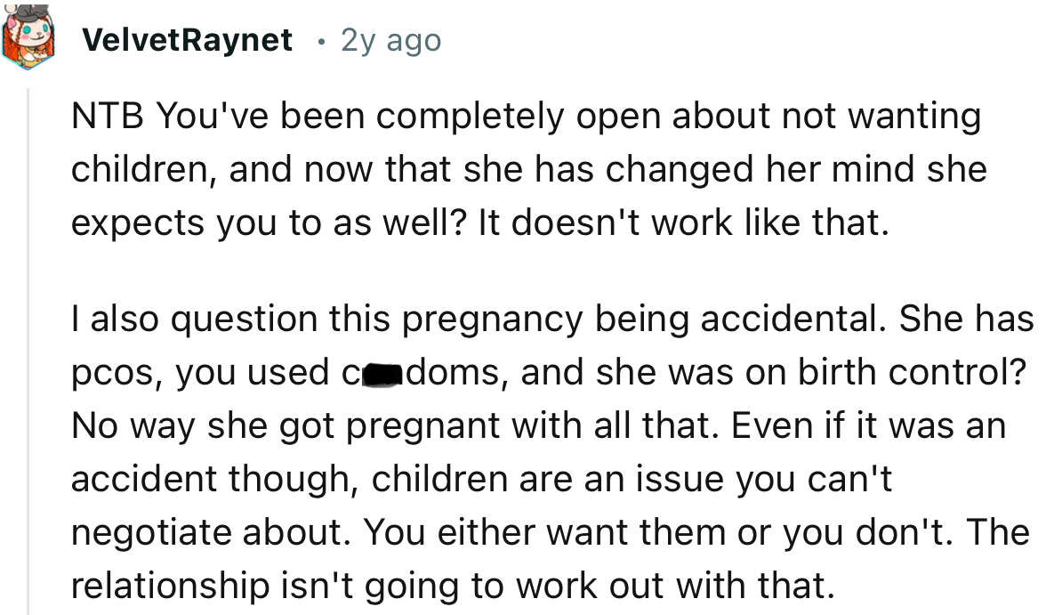 “You Either Want Them or You Don't. The Relationship Isn't Going to Work Out with That.”