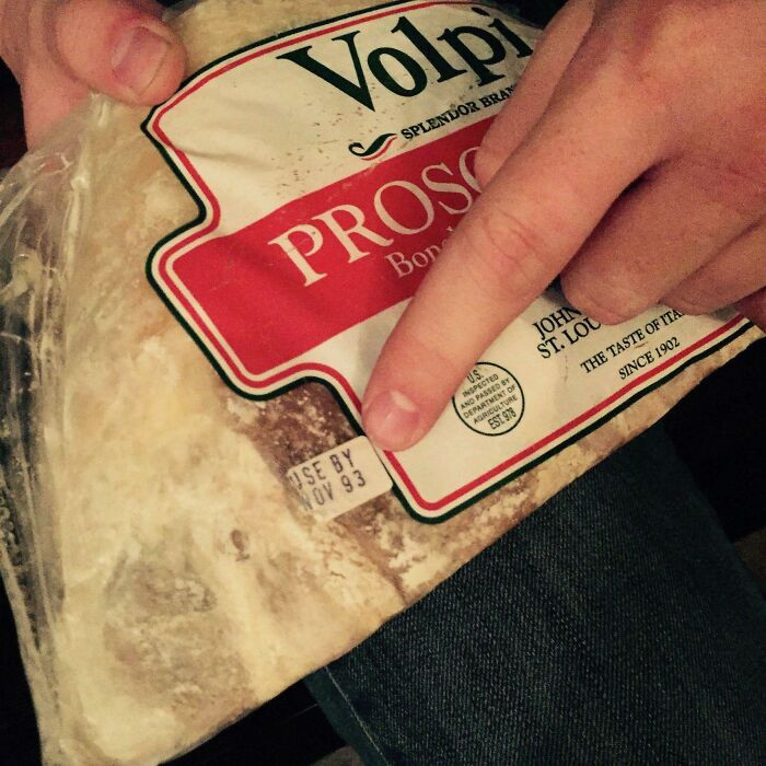 "My Dad Bought This Ham Back In 1992. It's Been In His Freezer The Whole Time. He Refuses To Throw It Out And Says, 'It's Still Good. Frozen Meat Doesn't Go Bad.'"