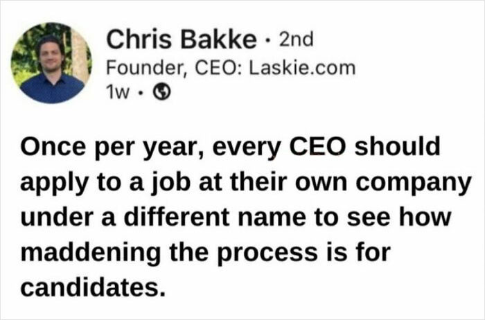 10. The Job Application