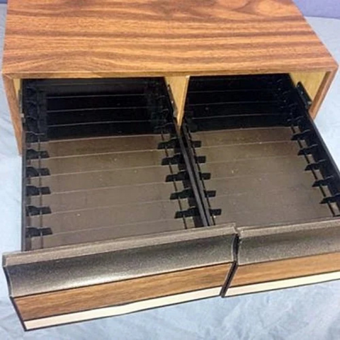 3. Cassette tape cabinets