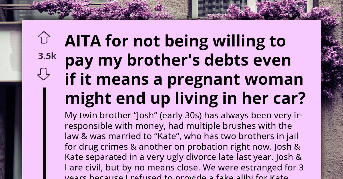 Man Shares Why She Won't Pay Her Twin Brother’s Debts Despite Pregnant Woman's Cry