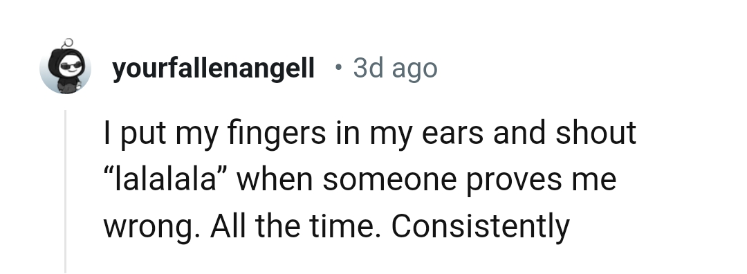 15. Putting Your Fingers in Your Ears