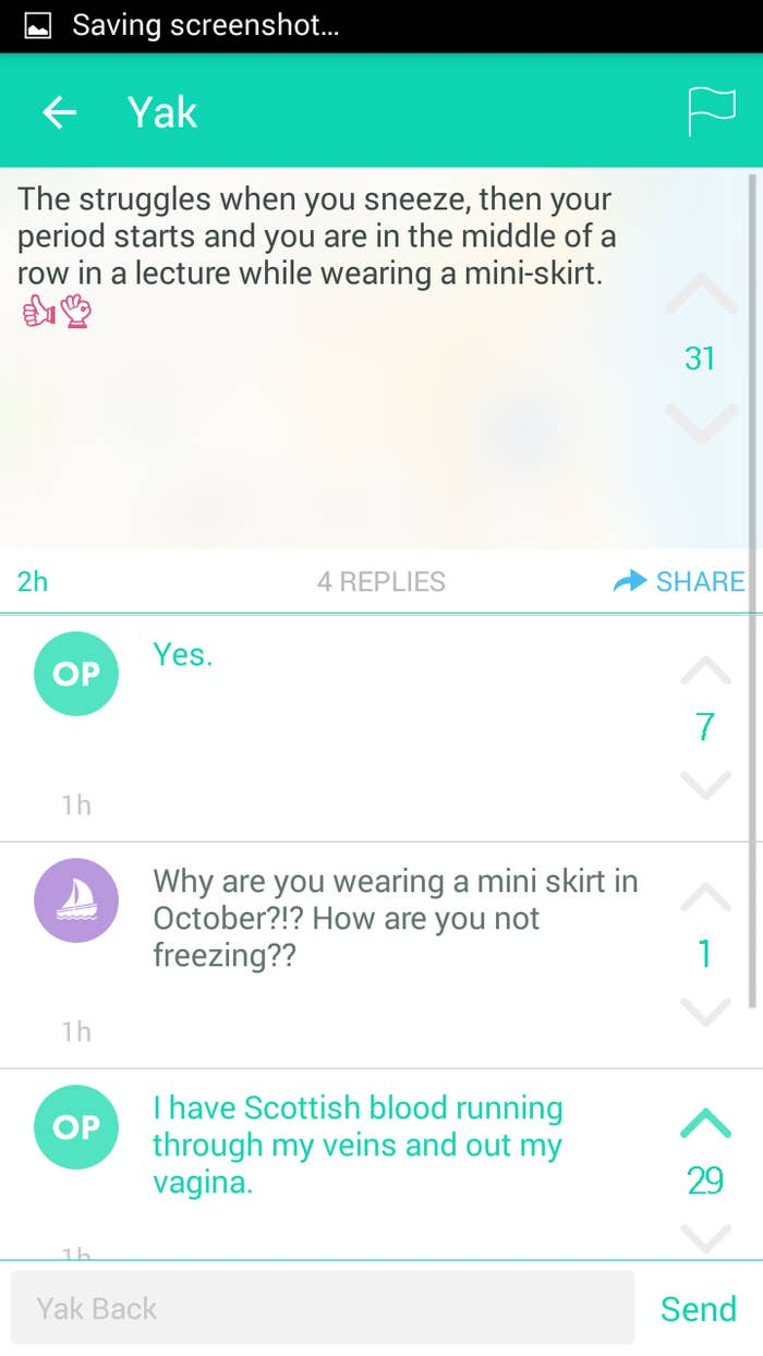 1. Dressing in clothes that do not reflect the current weather - the Scottish style