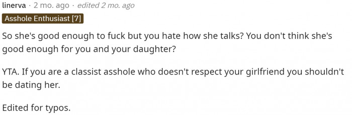 People really had a lot to say about his post, and they weren't sugarcoating anything.