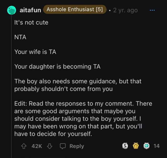 We all said it; it’s just not cute to overuse the kid’s money. Where’s the daughter’s part in this?