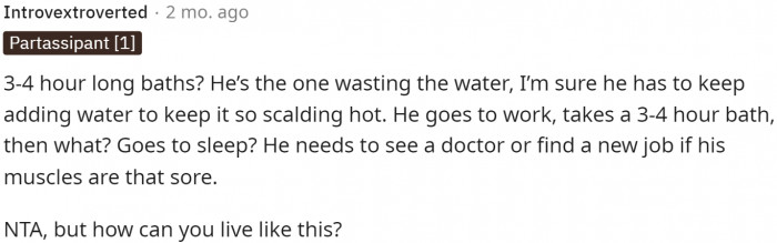 This is when people started sharing their opinions. This one actually got a response from OP. Check below for the response.