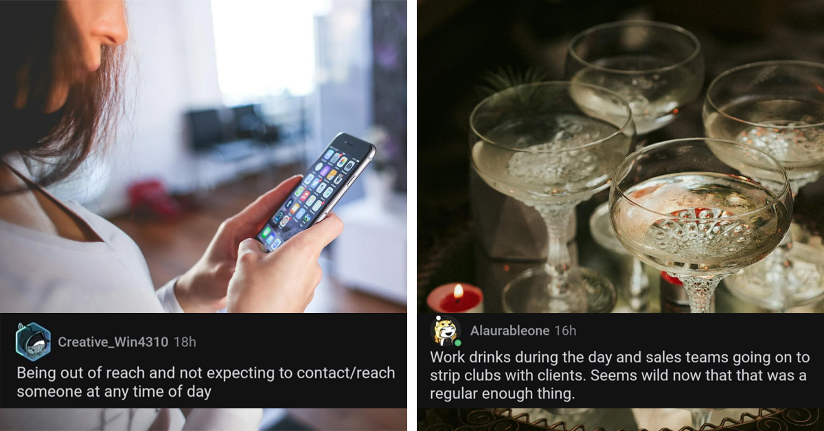 People Share Formerly Acceptable Practices Now Considered Criminal In Today's Society