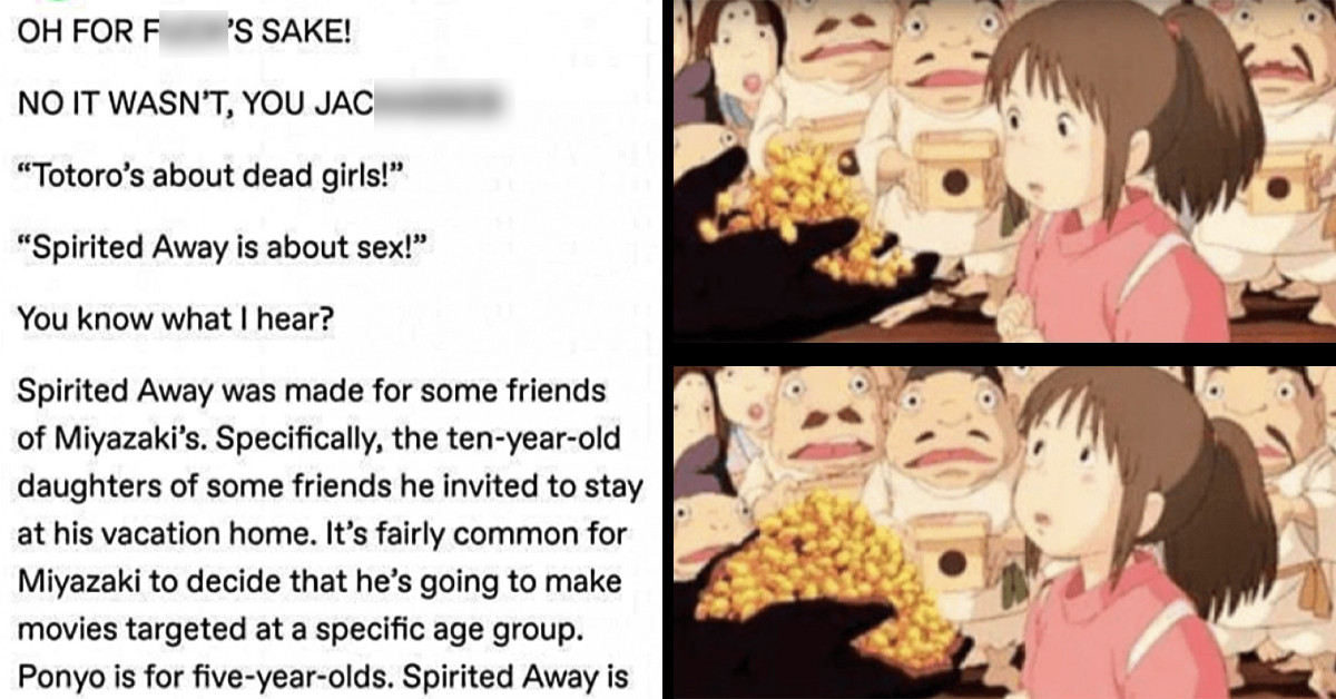 Tumblr User Calls Out Animated Fantasy Film 'Spirited Away' As A Metaphor For The Japanese Sex Industry
