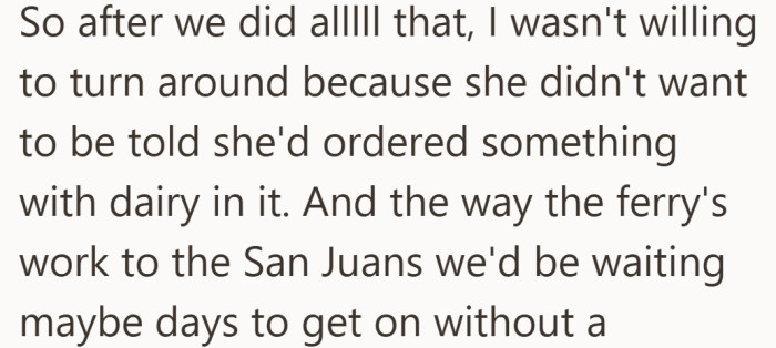 After everything, they weren’t willing to risk the whole trip again.