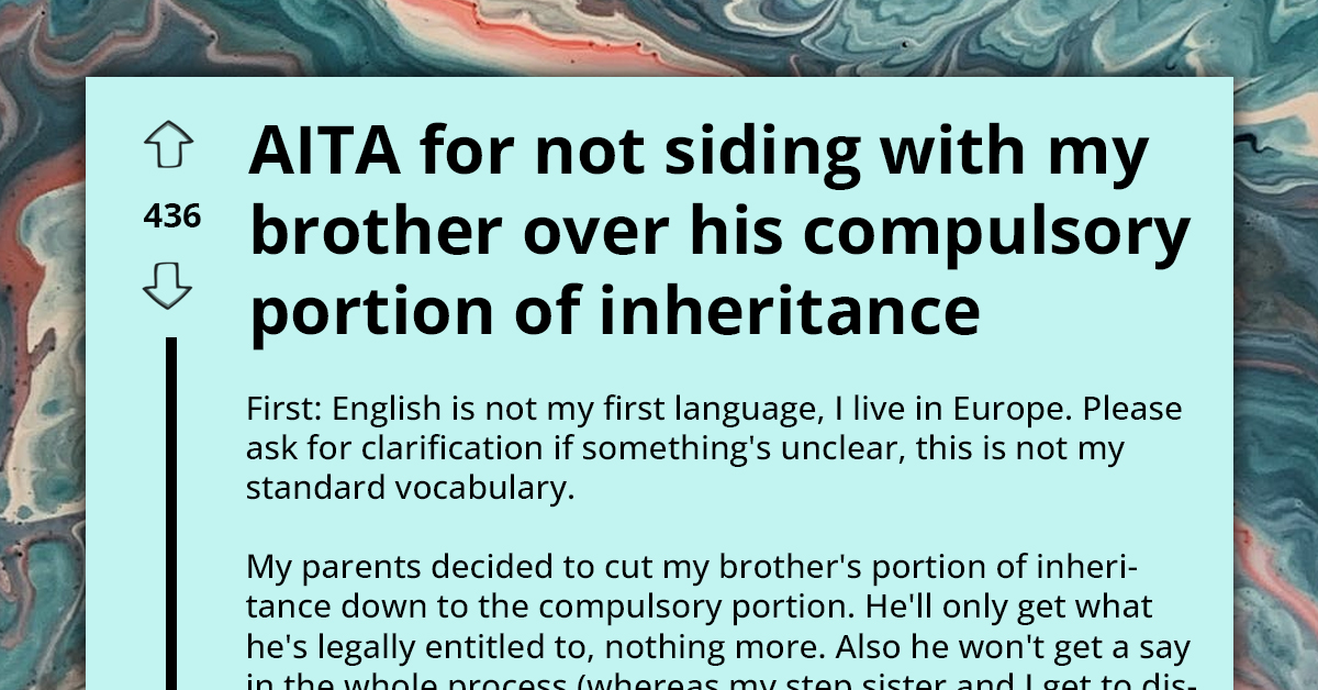 Brother Cut From Parents' Will To Protect Grandkids From Greedy Ex, Sparks Family Outrage