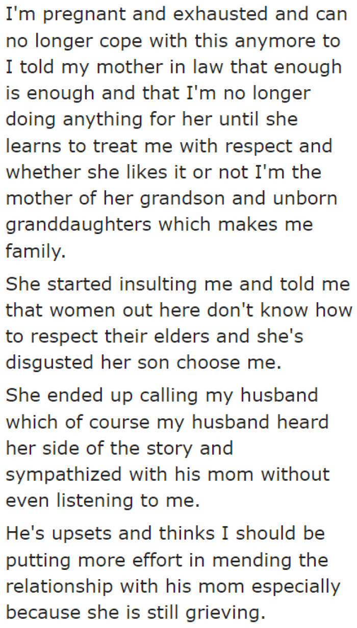 The OP has had enough.