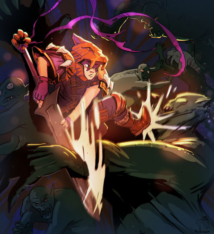 5. This looks really cool and will make a great comic