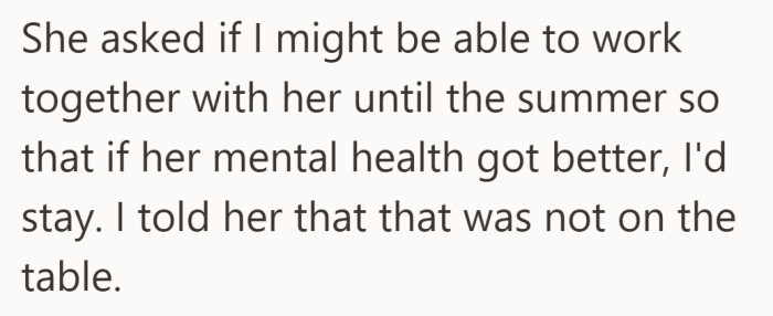 It becomes clear that compromise would mean reopening the same wounds. The decision stays closed.