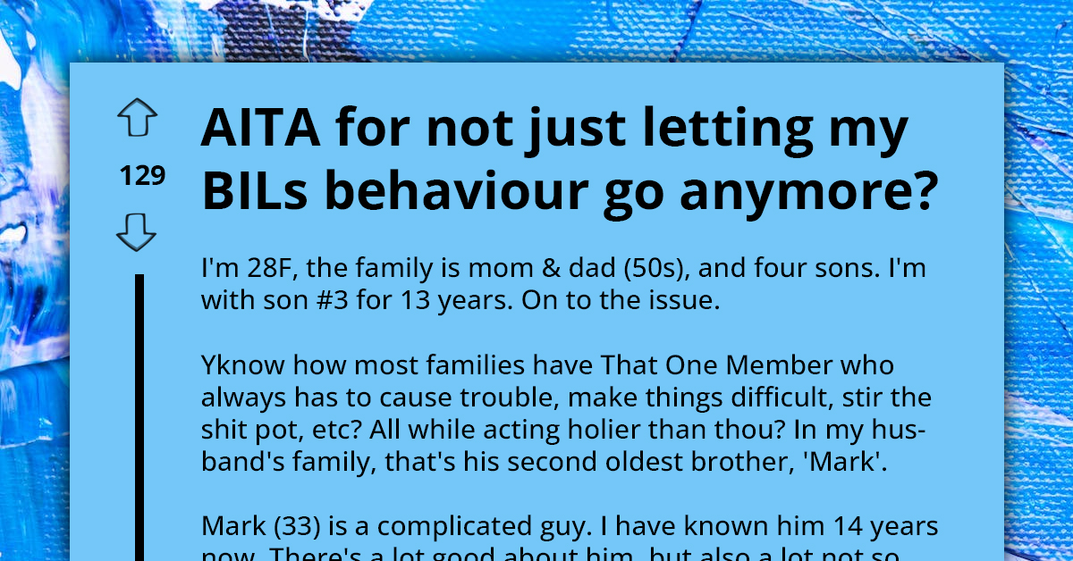 Fed Up Redditor Asks If She's An A**hole For Challenging Her Disabled BIL's Bad Behavior