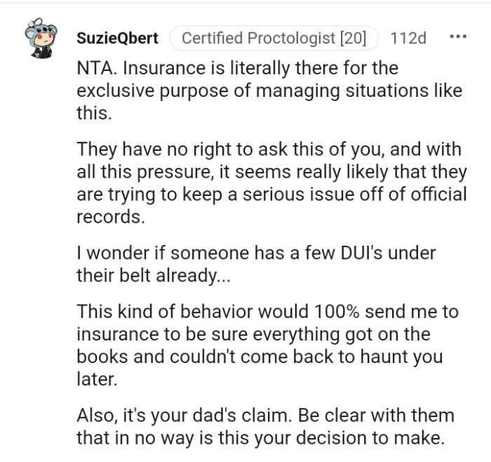 They have no right to ask this of you