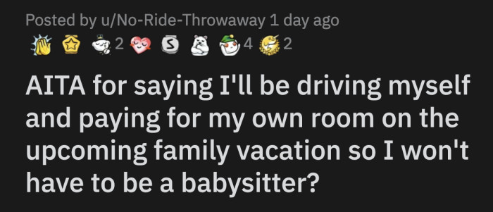 They protested and said he was underestimating the cost of the trip