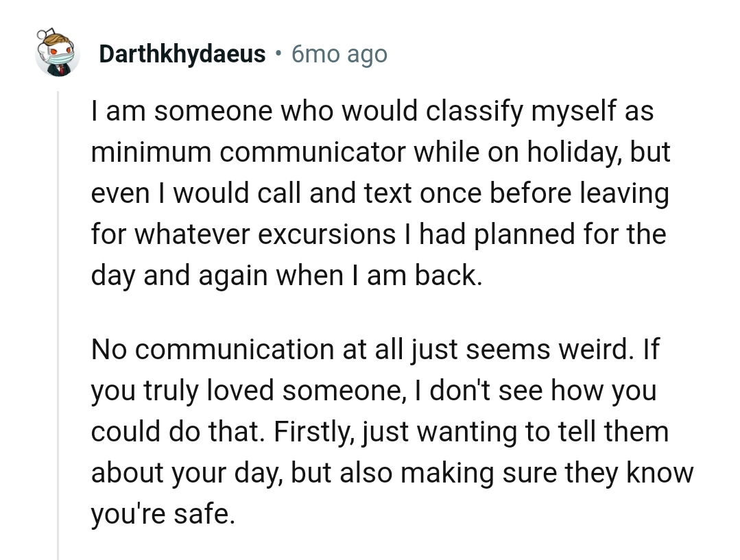 This Redditor doesn't see how she could do that