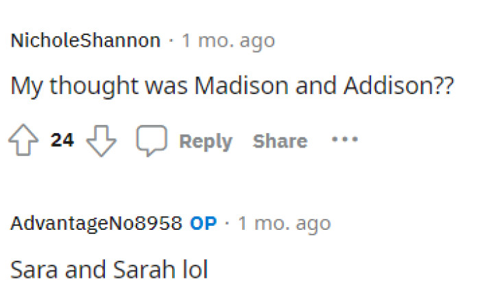 This is where we finally find out what the name is that she's naming her daughter and we definitely think it's something she might want to reconsider.