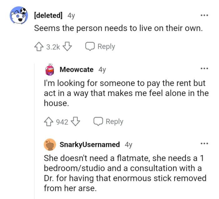 Looking for Someone to Pay the Rent