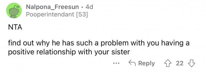 The stepdad seems to be against their relationship.