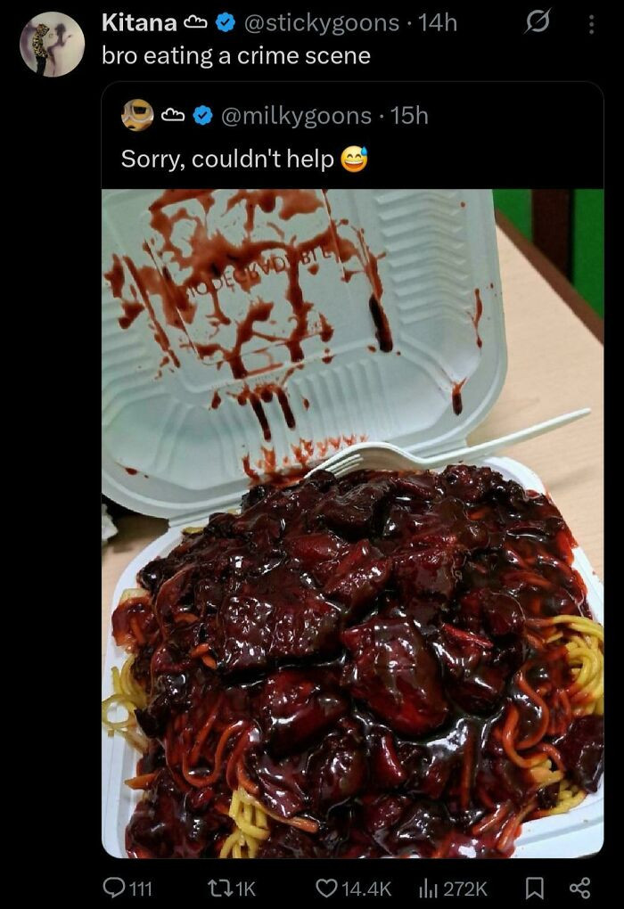 "Is That Supposed To Be Chinese Food?"