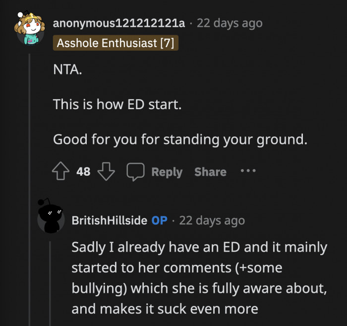 Oh, wow. Just like that, I lost my newfound hope.